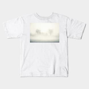 Trees Greet the Fog Kids T-Shirt